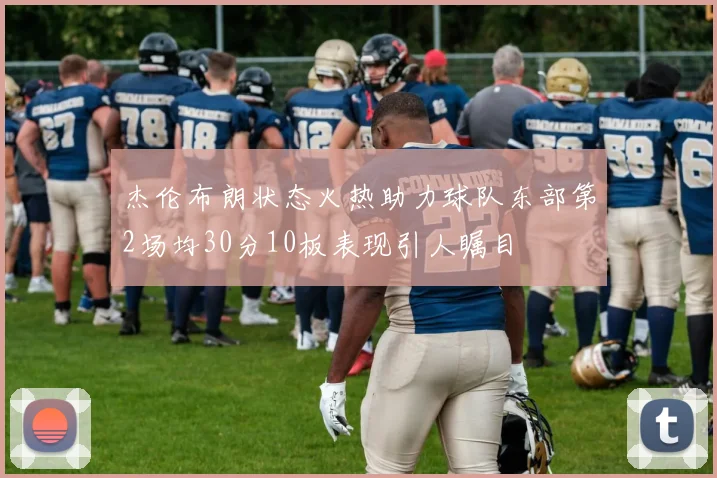 杰伦布朗状态火热助力球队东部第2场均30分10板表现引人瞩目